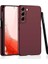 Samsung Galaxy S22 Plus Uyumlu Kılıf Kalemli Kıpta Kapak, Mürdüm 1