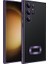 Samsung Galaxy S23 Ultra Uyumlu Kılıf Kamera Korumalı Logo Gösteren Omega Kapak, Derin Mor 1