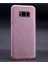 Samsung Galaxy S8 Uyumlu Kılıf Shining Silikon, Pembe 1