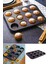 12 Li Muffin Kek Kalıbı - Kalite Kek Kapsülü 1