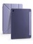 Samsung Galaxy Tab A7 10.4 T500 2020 Uyumlu Kılıf Zore Tri Folding Kalem Bölmeli Standlı Kılıf, Mor 1