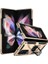 Samsung Galaxy Z Fold 3 Uyumlu Kılıf Vega Kapak, Gold 1