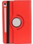 Samsung Galaxy Tab S9 Fe Uyumlu Zore Dönebilen Standlı Kılıf, Kırmızı 1