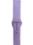 Samsung Galaxy Watch 46MM Uyumlu Band Serisi 22MM Klasik Kordon Silikon Strap Kayış, Lila 1