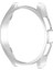 Samsung Galaxy Watch 6 Classic 47MM Uyumlu Sert Pc Kasa Koruyucu Zore Watch Gard 28, Gümüş 1
