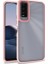 Vivo Y20S Uyumlu Kılıf Flora Kapak, Rose Gold 1