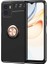 Vivo Y15S Uyumlu Kılıf Ravel Silikon Kapak, Siyah-Rose Gold 1