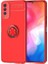 Vivo Y11S Uyumlu Kılıf Ravel Silikon Kapak, Kırmızı 1