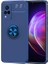 Vivo V21 Uyumlu Kılıf Ravel Silikon Kapak, Mavi 1
