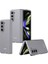 Samsung Galaxy Z Fold 5 Uyumlu Kılıf Sert Kıpta Kapak, Gri 1
