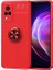 Vivo V21 Uyumlu Kılıf Ravel Silikon Kapak, Kırmızı 1