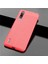 Xiaomi Mi 9 Lite Uyumlu Kılıf Niss Silikon Kapak, Kırmızı 1