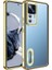 Xiaomi Mi 12T Uyumlu Kılıf Kamera Korumalı Logo Gösteren Omega Kapak, Gold 1