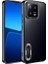 Xiaomi Mi 13 Uyumlu Kılıf Kamera Korumalı Logo Gösteren Omega Kapak, Siyah 1