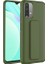 Xiaomi Poco M5S Uyumlu Kılıf Qstand Kapak, Koyu Yeşil 1