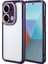 Xiaomi Poco M6 Pro 4g Uyumlu Kılıf Kamera Korumalı Renkli Kenar ve Çerçeve Tasarımlı Vitamin Kapak, Derin Mor 1