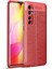 Xiaomi Mi Note 10 Lite Uyumlu Kılıf Niss Silikon Kapak, Kırmızı 1