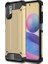 Xiaomi Poco M3 Pro Uyumlu Kılıf Crash Silikon Kapak, Gold 1