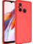 Xiaomi Redmi 12C Uyumlu Kılıf Mara Lansman Kapak, Kırmızı 1