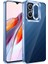 Xiaomi Redmi 12C Uyumlu Kılıf Kamera Korumalı Logo Gösteren Omega Kapak, Sierra Mavi 1