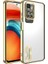 Xiaomi Redmi 10 Uyumlu Kılıf Kamera Korumalı Logo Gösteren Omega Kapak, Gold 1
