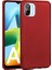 Xiaomi Redmi A1 Uyumlu Kılıf Premier Silikon Kapak, Kırmızı 1
