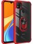 Xiaomi Redmi 9c Uyumlu Kılıf Mola Kapak, Kırmızı 1