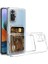 Xiaomi Redmi Note 10 Pro Uyumlu Kılıf Kartlıklı Şeffaf Setra Clear Silikon Kapak 1