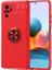 Xiaomi Redmi Note 10 Uyumlu Kılıf Ravel Silikon Kapak, Kırmızı 1