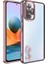 Xiaomi Redmi Note 10 Pro Uyumlu Kılıf Kamera Korumalı Logo Gösteren Omega Kapak, Rose Gold 1