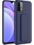 Xiaomi Redmi Note 10 Uyumlu Kılıf Qstand Kapak, Lacivert 1