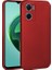 Xiaomi Redmi Note 11E Uyumlu Kılıf Biye Silikon, Kırmızı 1