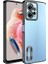 Xiaomi Redmi Note 12 4g Uyumlu Kılıf Kamera Korumalı Logo Gösteren Omega Kapak, Siyah 1