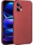 Xiaomi Redmi Note 12 5g Uyumlu Kılıf Premier Silikon Kapak, Kırmızı 1