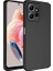 Xiaomi Redmi Note 12 4g Uyumlu Kılıf Mara Lansman Kapak, Siyah 1