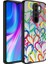 Xiaomi Redmi Note 8 Pro Uyumlu Kılıf Aynalı Desenli Kamera Korumalı Parlak Mirror Kapak, Kalp 1