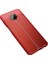 Xiaomi Redmi Note 9 Pro Uyumlu Kılıf Niss Silikon Kapak, Kırmızı 1
