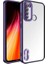 Xiaomi Redmi Note 8 Uyumlu Kılıf Kamera Korumalı Logo Gösteren Omega Kapak, Derin Mor 1