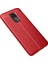 Xiaomi Redmi Note 9 Uyumlu Kılıf Niss Silikon Kapak, Kırmızı 1