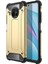 Xiaomi Redmi Note 9 Pro 5g Uyumlu Kılıf Crash Silikon Kapak, Gold 1