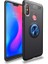 Xiaomi Redmi Note 6 Pro Uyumlu Kılıf Ravel Silikon Kapak, Siyah-Mavi 1