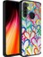 Xiaomi Redmi Note 8 Uyumlu Kılıf Aynalı Desenli Kamera Korumalı Parlak Mirror Kapak, Kalp 1
