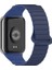 Xiaomi Redmi Watch 4 Uyumlu Silikon Kordon Zore KRD-105 Strap Kayış, Lacivert 1