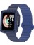 Xiaomi Redmi Watch 1 Uyumlu Silikon Kordon Zore KRD-105 Strap Kayış, Lacivert 1