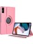 Xiaomi Redmi Pad Uyumlu Zore Dönebilen Standlı Kılıf, Pembe 1