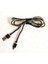 Poro Micro USB Kablo 1m, Siyah-Gold 1