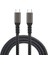 2.jenerasyon Type-C To Type-C Usb3.2 Pd Data Kablosu 100W 20GBPS 4K@60Hz 1 Metre 1