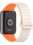 Xiaomi Redmi Watch 4 Uyumlu Silikon Kordon Zore KRD-105 Strap Kayış, Starlight-Turuncu 1