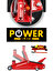 Power Black New 2 Ton Arabalı Tekerlekli Hidrolik Timsah Kriko Kutulu Çantalı Powerblack 2