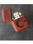 Nikuracraft Kişiye Özel Çakmak Benzinli Çakmak Deri Kılıflı Zippo Tarzı Çakmak El Yapımı Türk Bayrağı Desenli Hakiki Deri Çakmak 1
